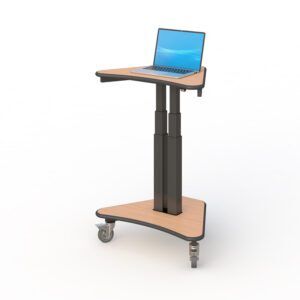 Laptop Computer Cart with Keyboard Tray