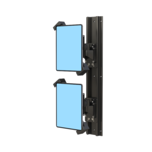 Mobile Computer Cart with Monitor Arm