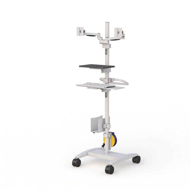 Ergonomic Rolling Medical Computer Stand - Image 5