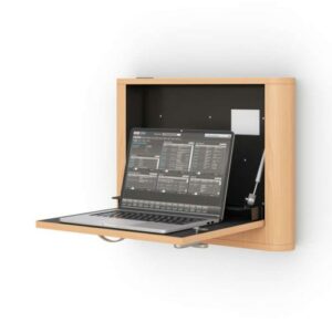 Ergoville's wall-mounted security locker for laptops is crafted to safeguard devices in public or communal areas.