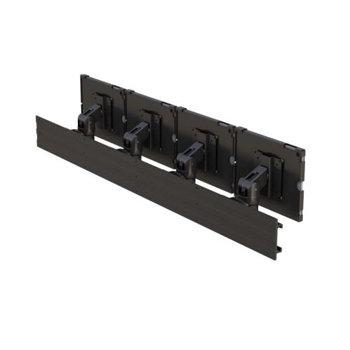 The adjustable wall mount tablet holder arm from Ergoville delivers a secure and versatile solution for tablet usage.