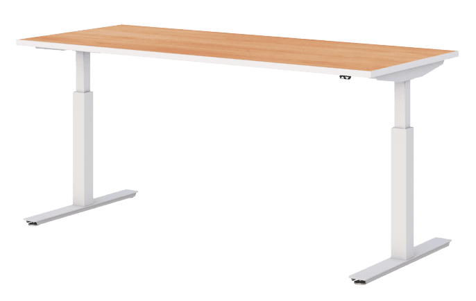 Ergonomically designed standing desks by Ergoville, ideal for improving posture and productivity in office environments.