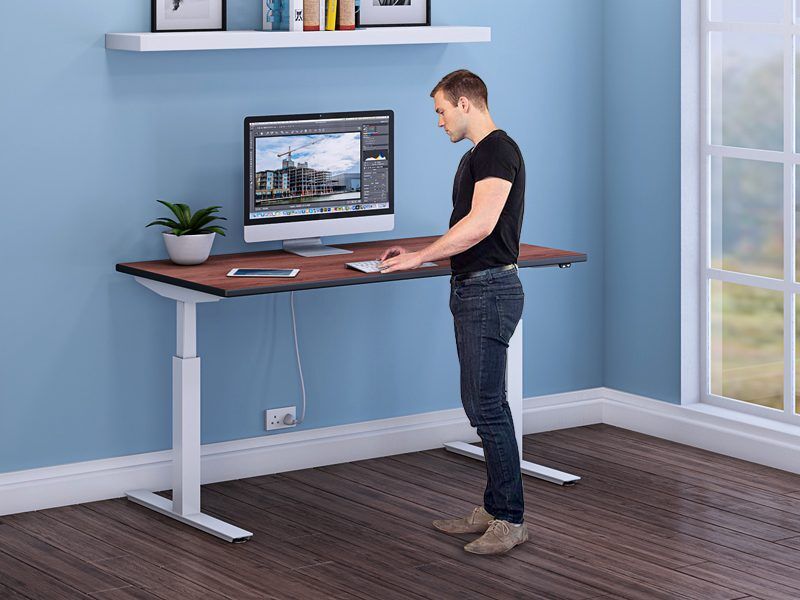 Ergoville's office standing desks promote health and efficiency, enhancing the workspace experience for users.